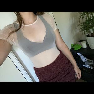 See through body suit